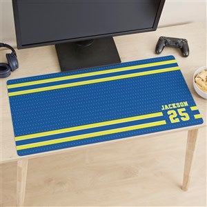 Sports Jersey Personalized Desk Mat - 49181