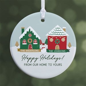 Favorite Neighbor Personalized Ornament- 2.85quot; Glossy - 1 Sided - 49265-1S