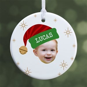 Christmas Character Personalized Photo Ornament- 2.85 Glossy - 1 Sided - 49267-1S