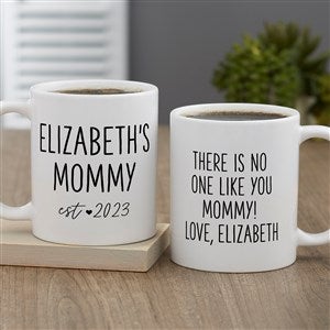 Her Year Established Personalized Coffee Mug - White - 49299-W