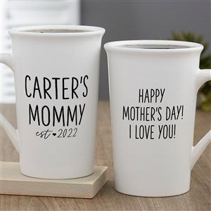 Her Year Established Personalized Latte Mug - 49299-U