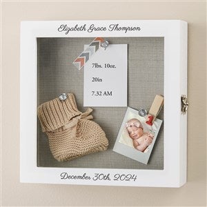 Baby Engraved Shadow Box - 49306