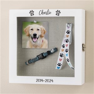 Pet Memorial Engraved Shadow Box - 49322