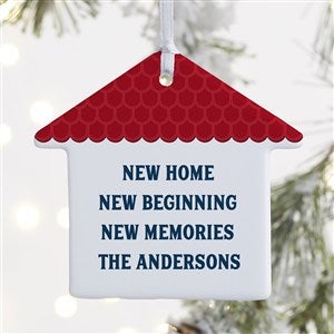 Write Your Own Personalized House Ornament- 3.25quot; Glossy - 1 Sided - 49327-1