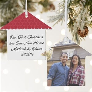 Write Your Own Personalized House Ornament- 3.75quot; Matte - 2 Sided - 49327-2L