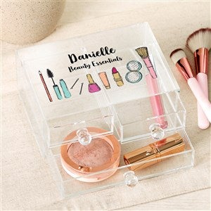 Makeup Brushes Personalized Acrylic Jewelry Bo - 49529