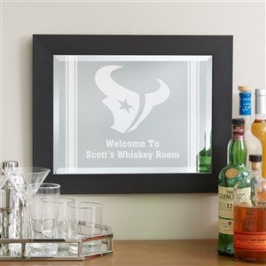 NFL Houston Texans Engraved Framed Wall Mirror - 16x20 - 49727