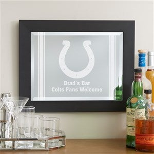 NFL Indianapolis Colts Engraved Framed Wall Mirror - 16x20 - 49728