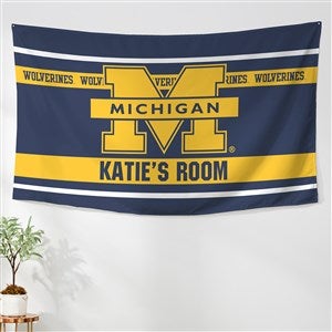 NCAA Michigan Wolverines Personalized Wall Tapestry - 49753