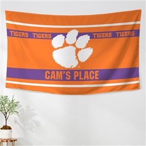NCAA Clemson Tigers Personalized Wall Tapestry - 49766