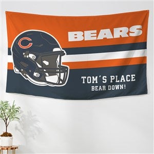 NFL Chicago Bears Personalized Wall Tapestry - 49799
