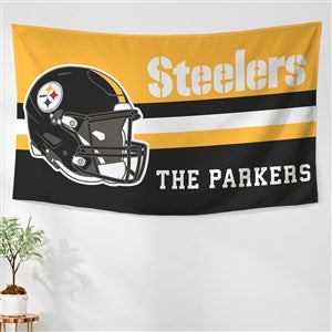 NFL Pittsburgh Steelers Personalized Wall Tapestry - 49801