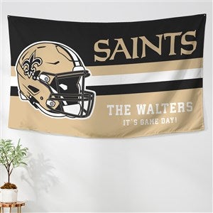 NFL New Orleans Saints Personalized Wall Tapestry - 49816