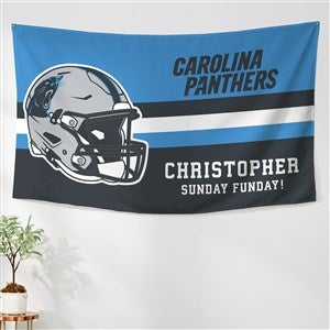 NFL Carolina Panthers Personalized Wall Tapestry - 49825