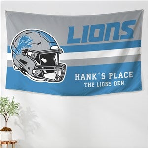 NFL Detroit Lions Personalized Wall Tapestry - 49832