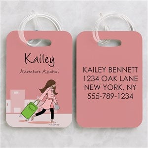 philoSophies® Travel Personalized Luggage Tag 2 Pc Set - 49834