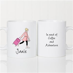 philoSophies® Travel Personalized 30 oz. Oversized Coffee Mug - 49842