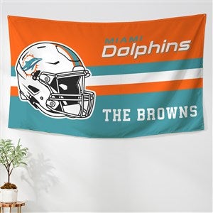 NFL Miami Dolphins Personalized Wall Tapestry - 49852