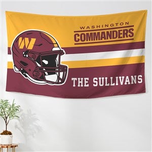 NFL Washington Commanders Personalized Wall Tapestry - 49858