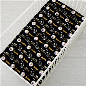 NFL Pittsburgh Steelers Personalized Crib Sheet - 49864