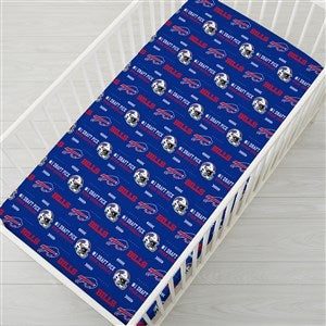 NFL Buffalo Bills Personalized Crib Sheet - 49877