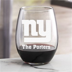 NFL New York Giants Stemless Wine Glass - 49941-S