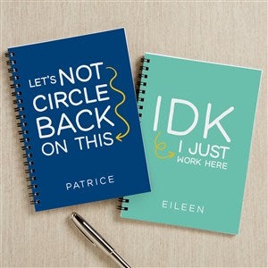 Lets Not Circle Back On This Personalized Mini Journals- Set of 2 - 49967