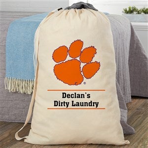 NCAA Clemson Tigers Personalized Laundry Bag - 50043