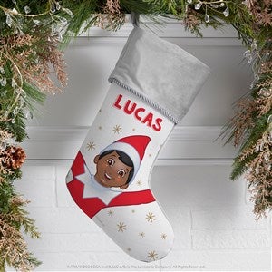 The Elf on the Shelf® Personalized Grey Christmas Stockings - 50071-GR