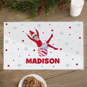 The Elf on the Shelf® Personalized Laminated Christmas Placemat - 50075