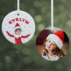 The Elf on the Shelf® Personalized Ornament- 2.85quot; Glossy - 2 Sided - 50078-2S