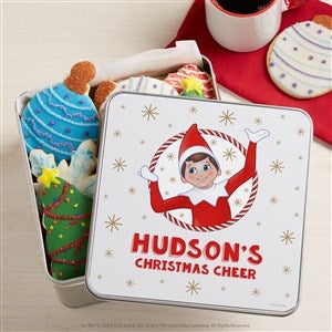 The Elf on the Shelf® Personalized Christmas Metal Tin - 50079