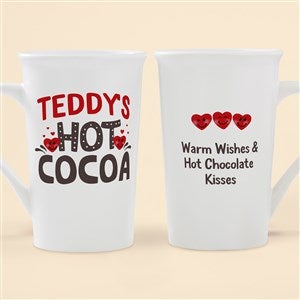 Hot Cocoa Personalized Mug 15 oz.-  White - 50083-L