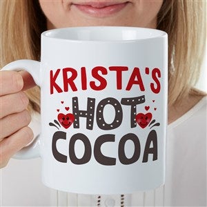 Hot Cocoa Personalized 30 oz. Oversized Mug - 50084