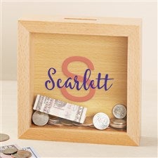 Playful Name Personalized Bank - 50097