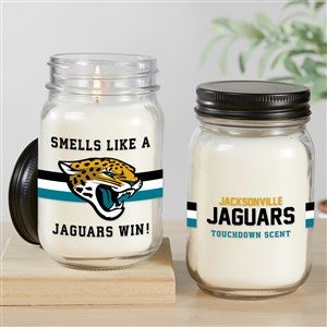 NFL Jacksonville Jaguars Personalized Farmhouse Candle Jar - 50152