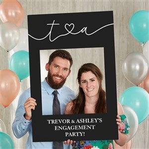 Drawn Together By Love Personalized Photo Frame Prop - 50177