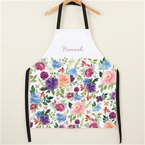 Forever Floral Personalized Sublimation Rotary Apron - 50196