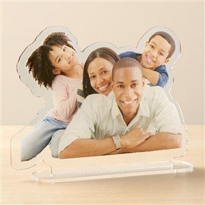 Family Photo Acrylic Cutout Statuette-Horizontal - 50208-H