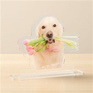 Pet Photo Acrylic Cutout Statuette-Horizontal - 50242-H