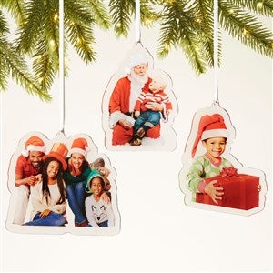 Christmas Photo Acrylic Cutout Ornament - 50245