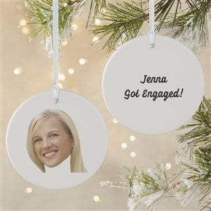 Photo Face Cutout Ornament- 3.75 Matte - 2 Sided - 50290-2L