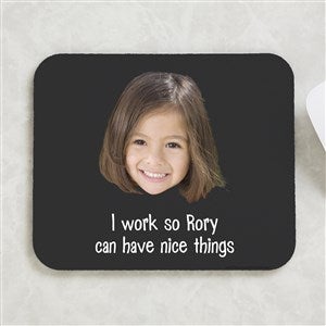 Photo Face Cutout Personalized Mouse Pad - 50292