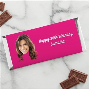 Photo Face Cutout Personalized Candy Bar Wrappers - 50304