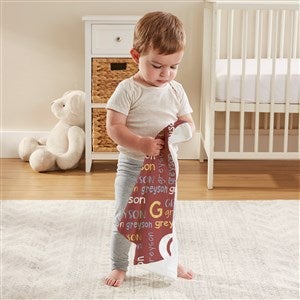 Youthful Name Personalized Mini Lovey Baby Blankie - 50377