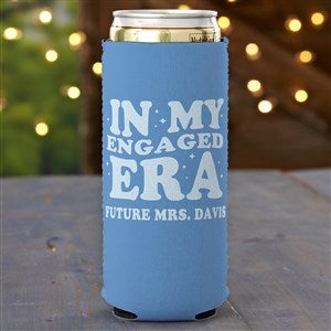 In My Engaged Era Personalized Slim Can Cooler - 50403