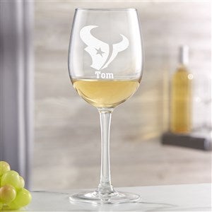 NFL Houston Texans White Wine Glass - 50462-W