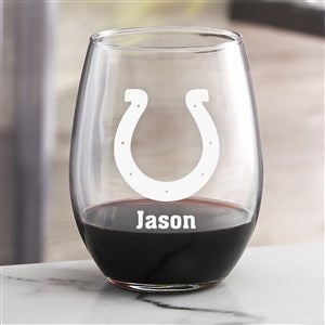 NFL Indianapolis Colts Stemless Wine Glass - 50463-S