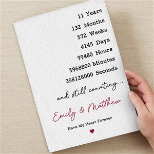 My Forever Personalized Oversized Greeting Card - 50494