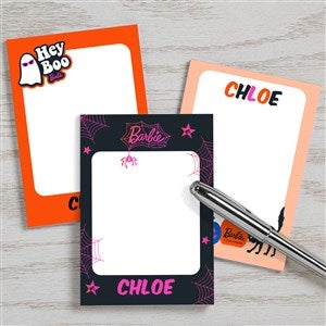 Barbie™ Halloween Personalized Mini Notepad Set of 3 - 50504